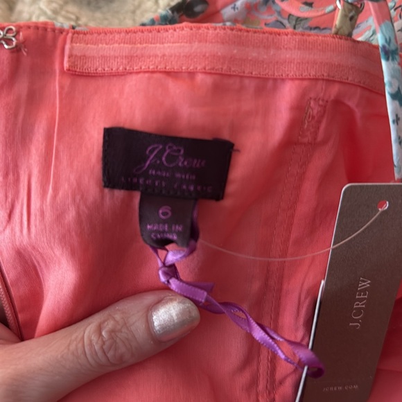 NWT J Crew x Liberty Josephine Floral Midi Dress with Ruffle Hem - Picture 8 of 10